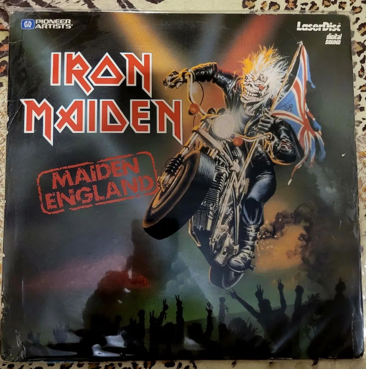 Laserdisc Raríssimas Iron Maiden Maiden England - Laser Disc - CDs