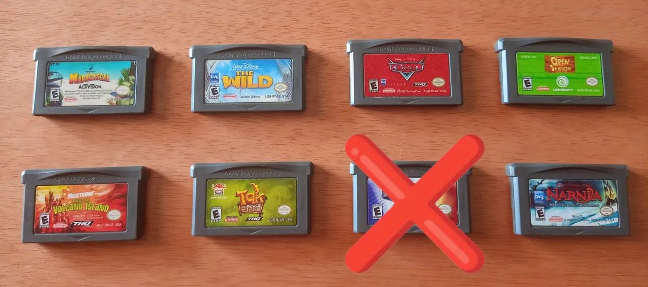 Jogos Game Boy Advance Originais