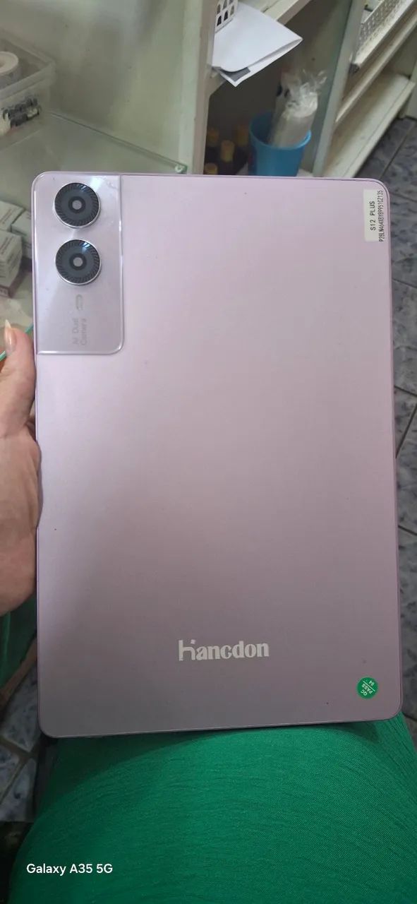Tablet s12 Max rosa 12gb de ram e 512gb de memória interna  - Foto 4