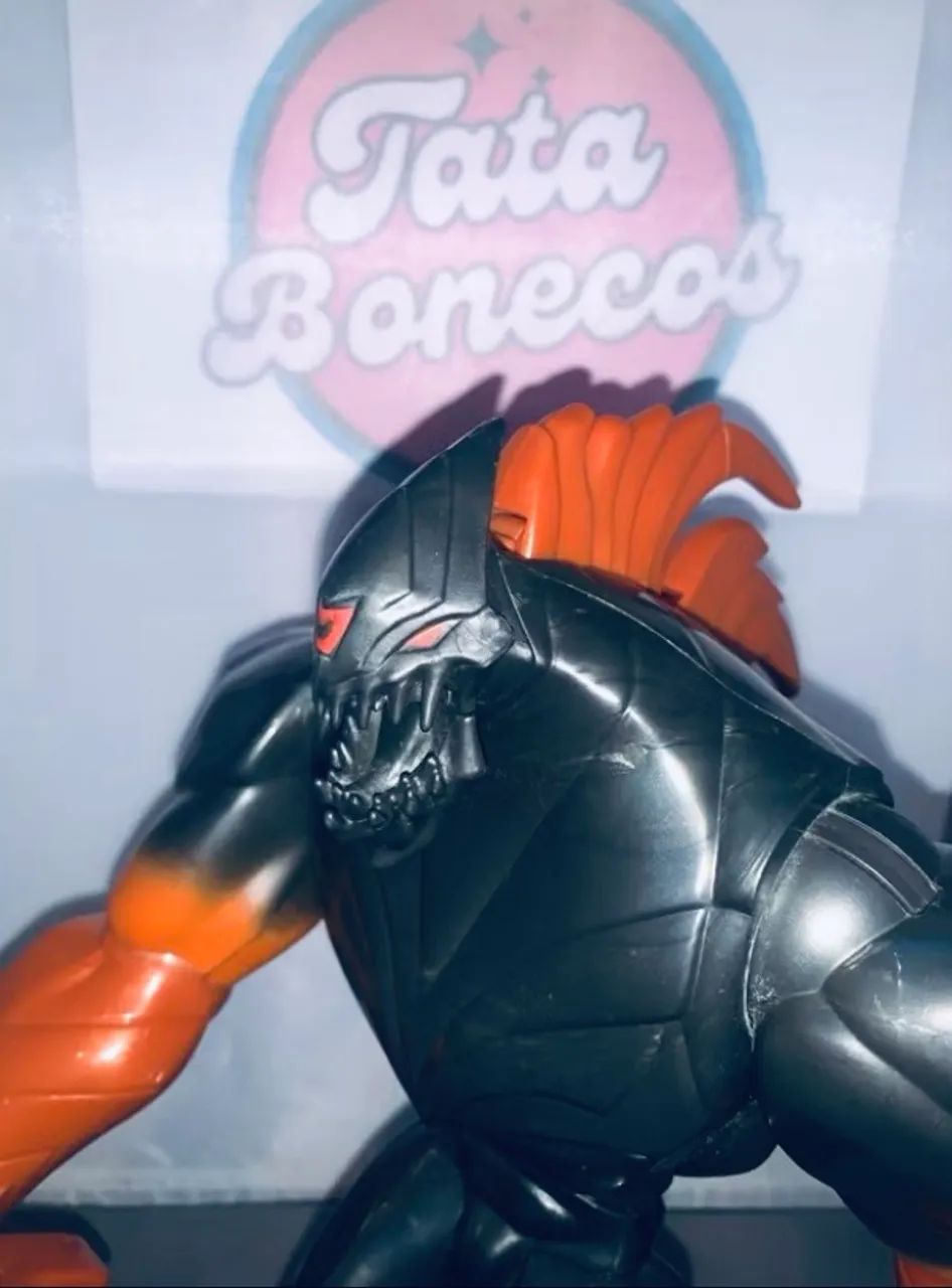 boneco elementor metal usado Max steel 30 cm - Foto 2