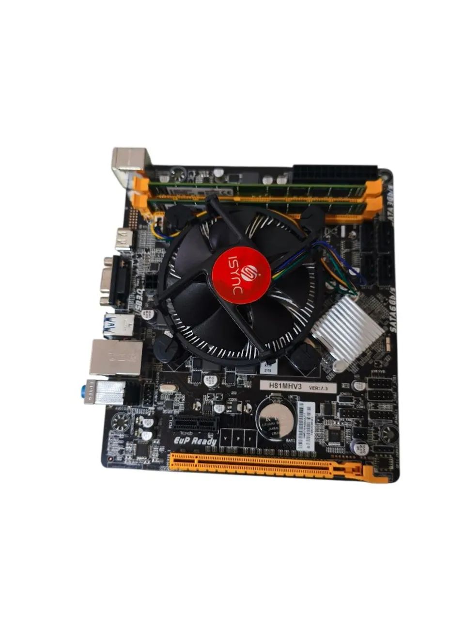 3 kit Biostar h81 +i5-4590+espelho+ 2x4gb ram <br>Processador i5-4590<br>2x4gb ram <br>Espelho  - Foto 3