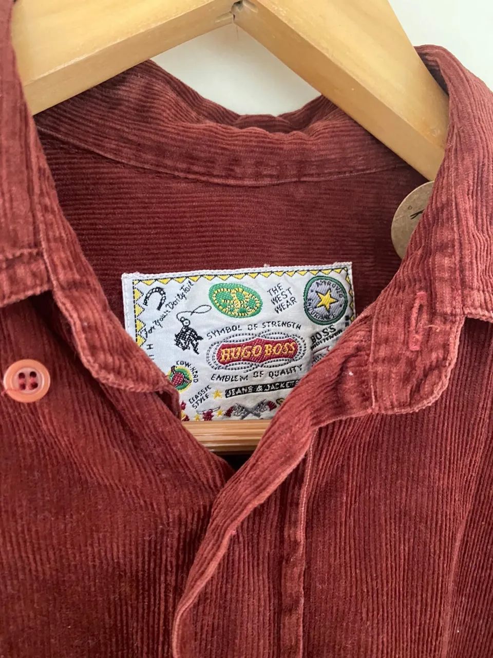 Camisa hugo boss vintage original M - Foto 3