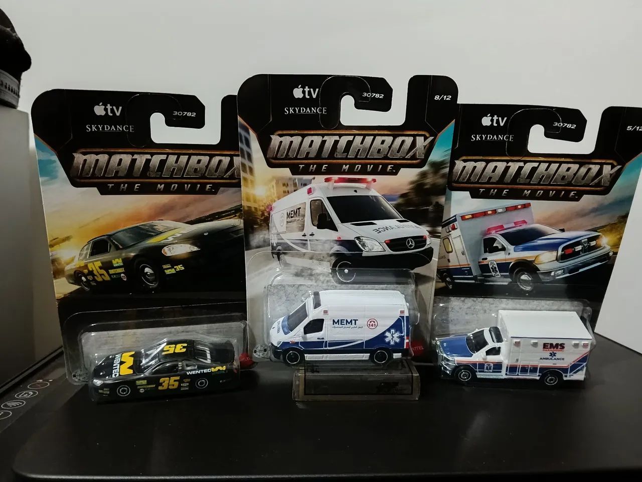 Pack Matchbox the movie 3 peças 