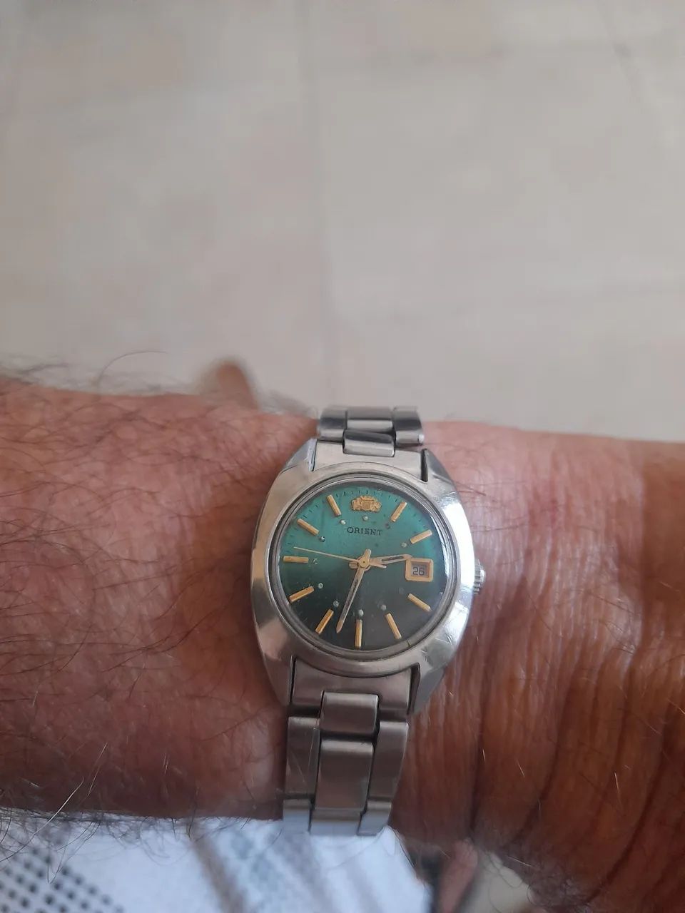 Vendo um relógio orient automático feminino  funcionando perfeitamente  - Foto 4