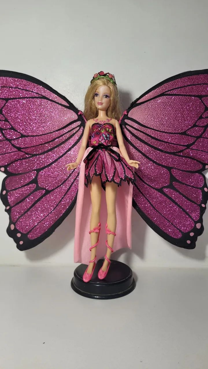 Boneca Barbie Butterflay Borboleta 2008  - Foto 5