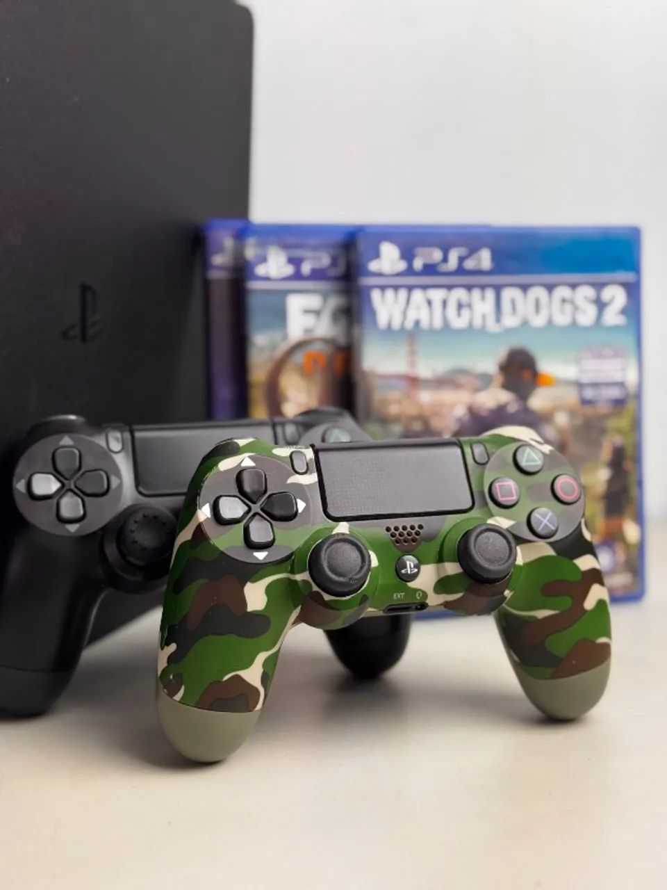 PS4 Slim + 2 Controles  - Foto 2