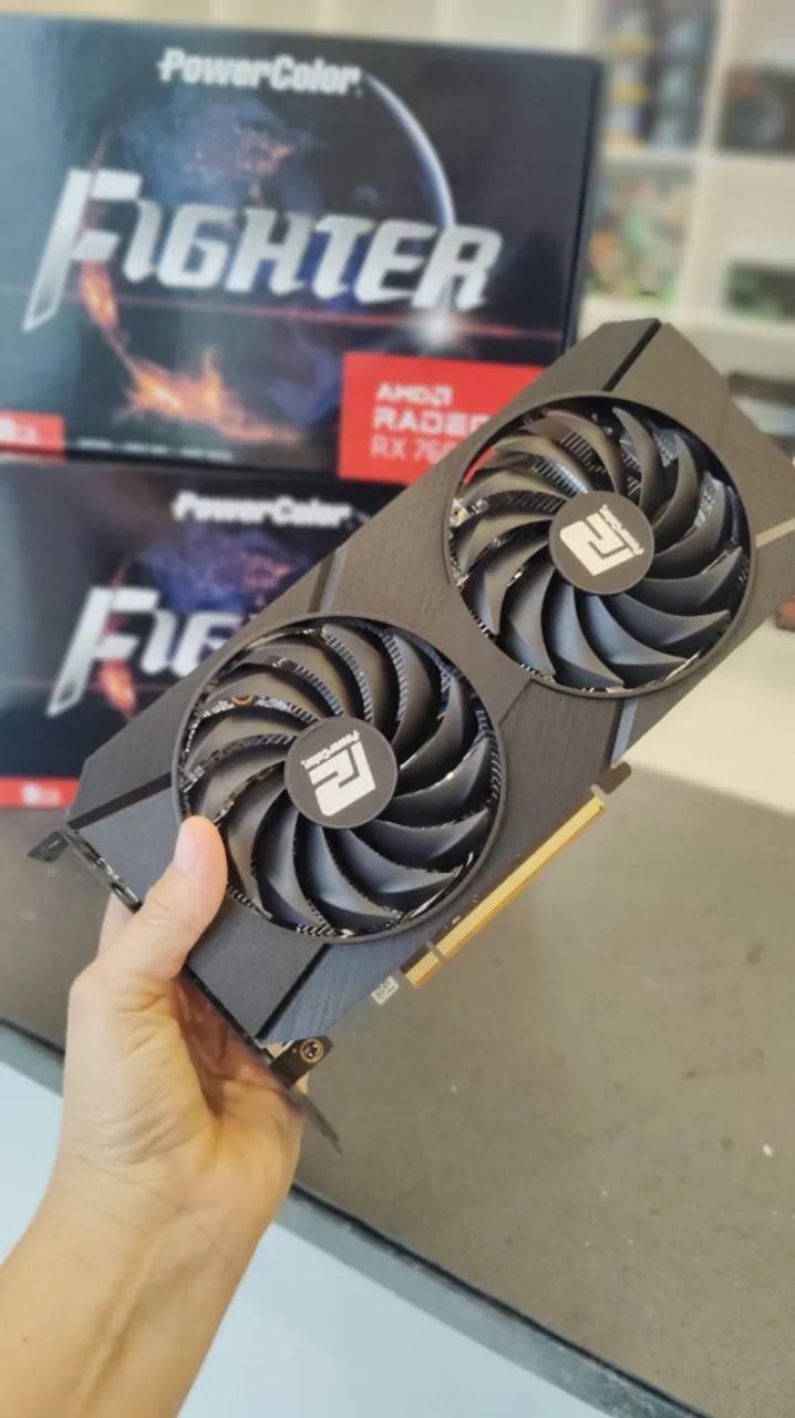 Placa de vídeo RTX 7600 8GB AMD RADEON - Foto 2