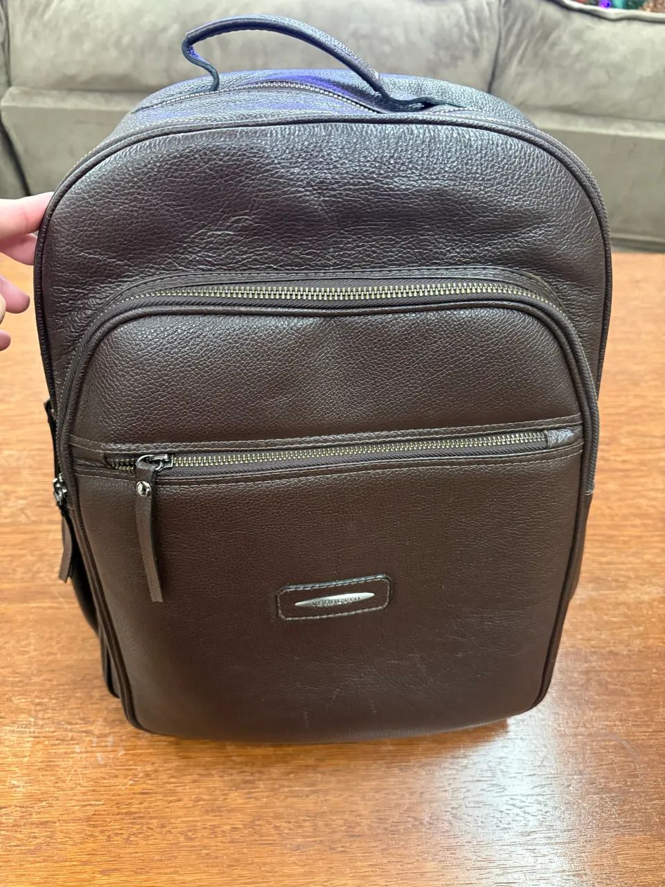 Mochila de couro  - Foto 3