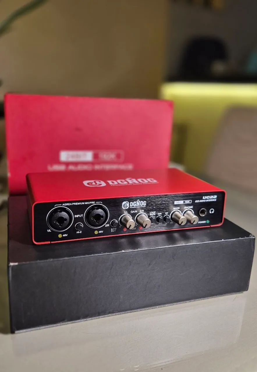 Interface de audio DGNOG UC22