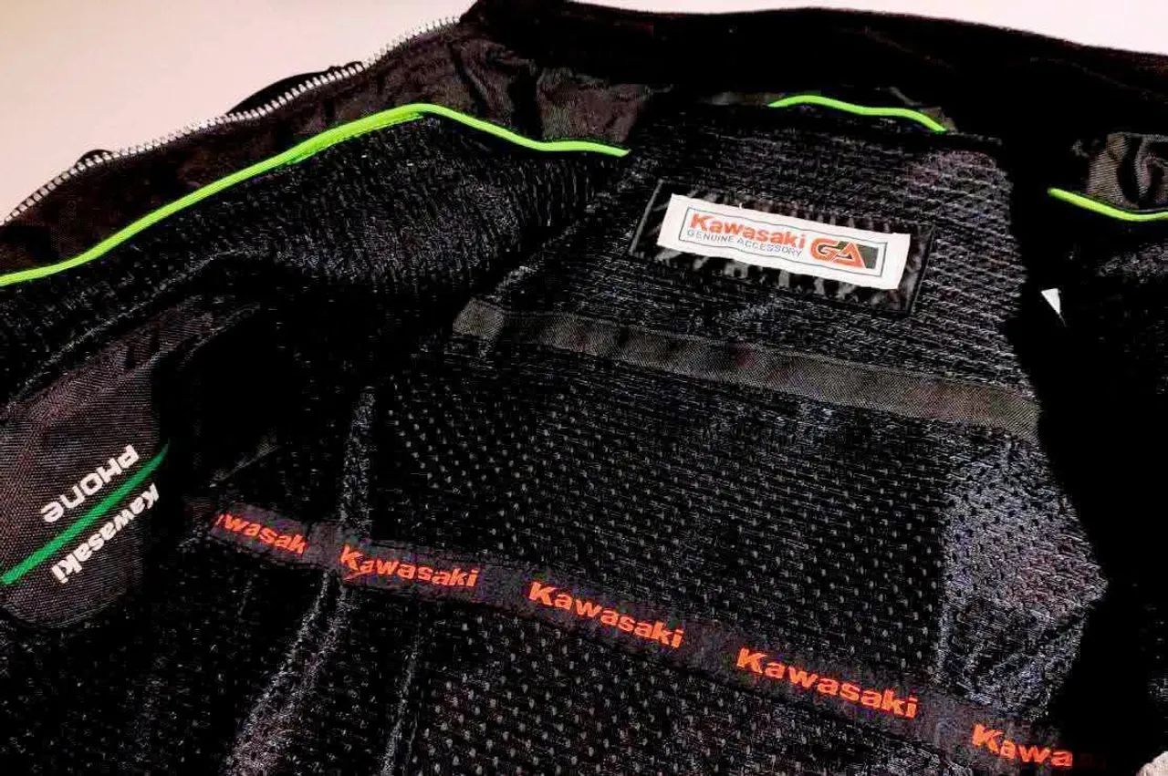 Jaqueta moto Kawasaki original Versys Ninja Zx ventilada Gg
