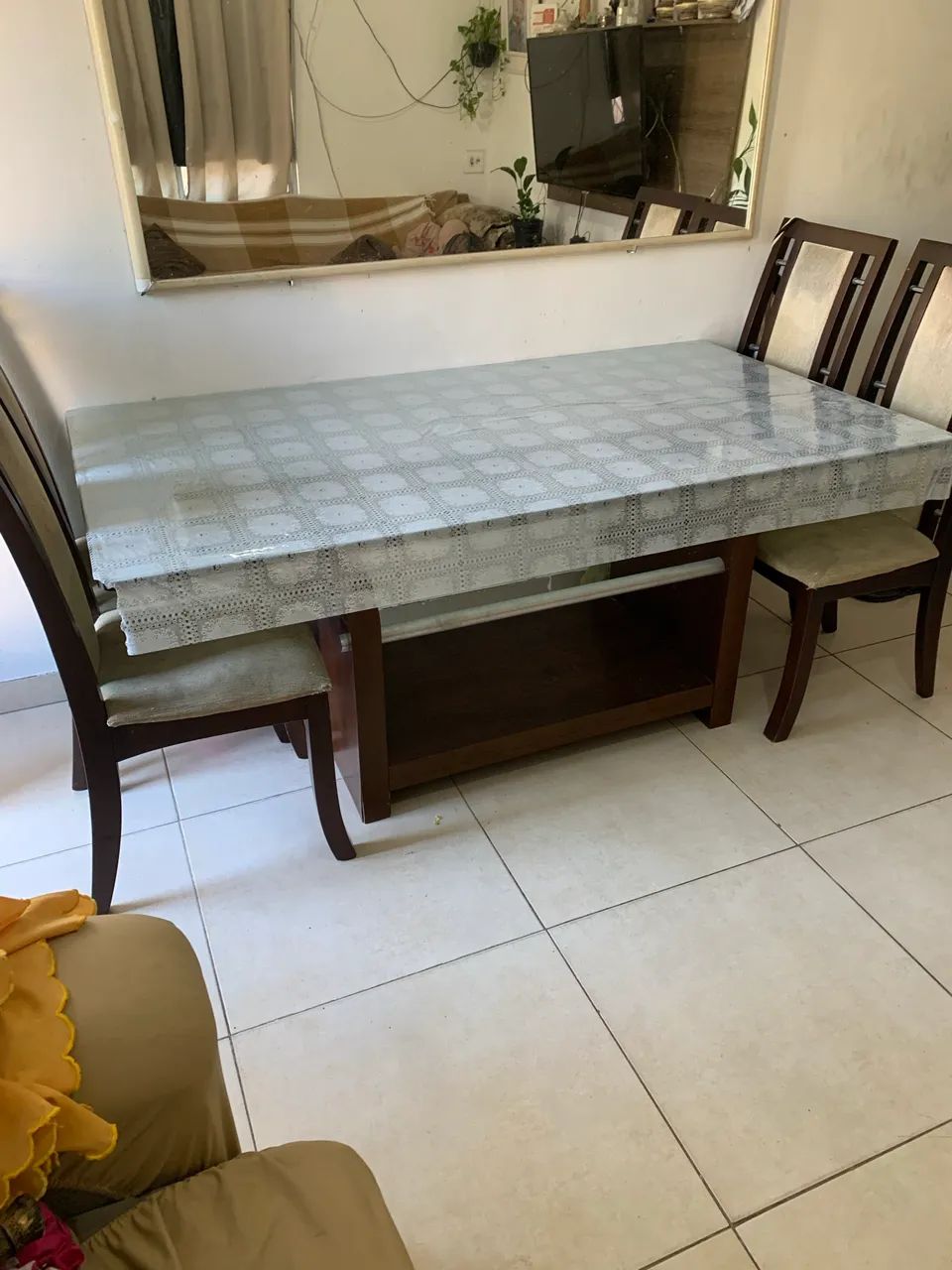 Mesa de Jantar 6 Lugares - 1,80m x 1,00m - Foto 2