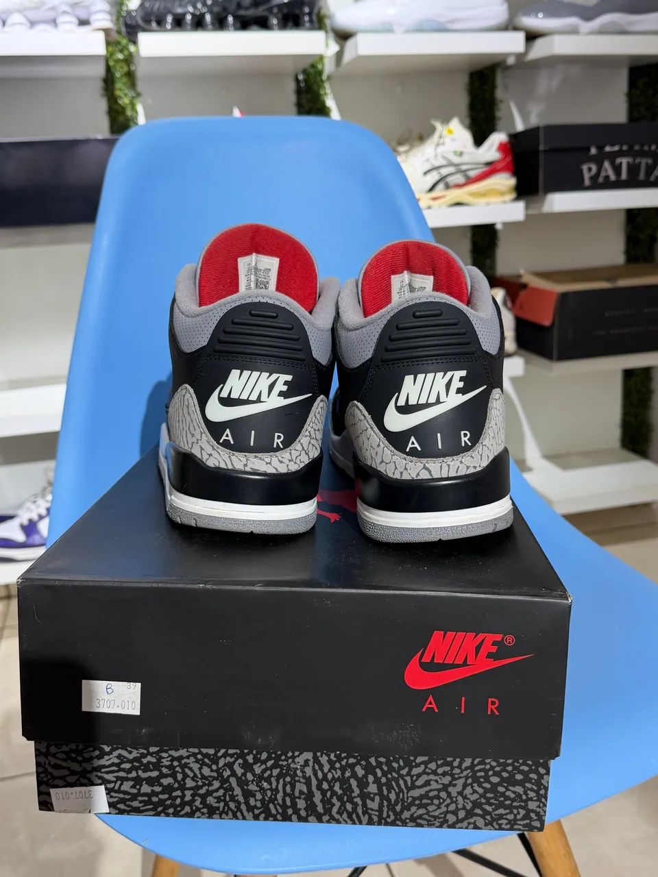 Air Jordan 3 Black Cement  - Foto 3
