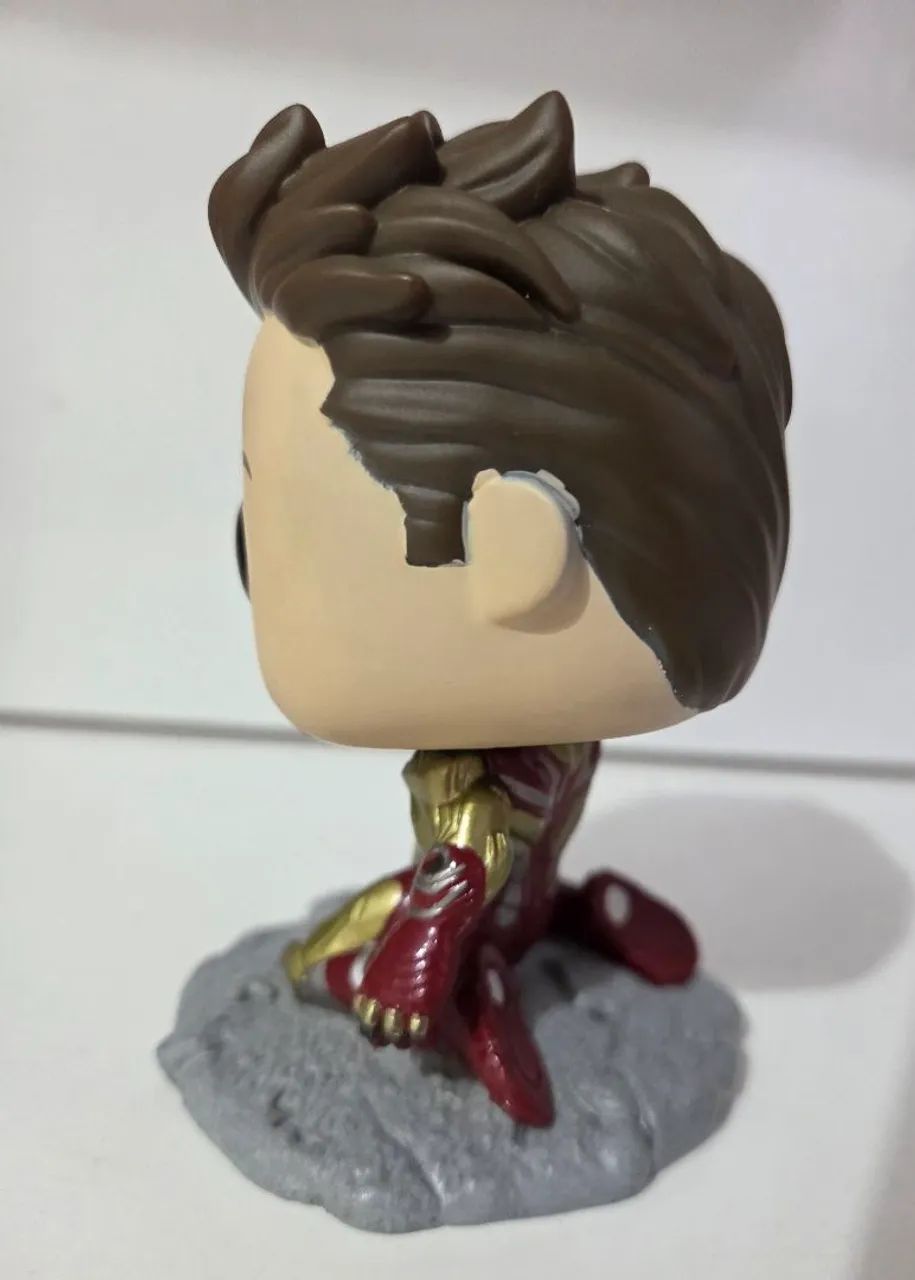 Iron Man - Funko Pop #580 - 'I Am Iron Man" (Glow-in-the-Dark) - Homem de Ferro  - Foto 5