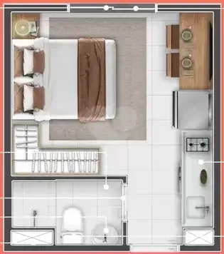 PLANTA 17m²