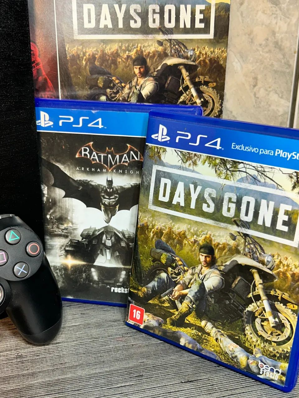 Ps4  1 tb completo com caixa 