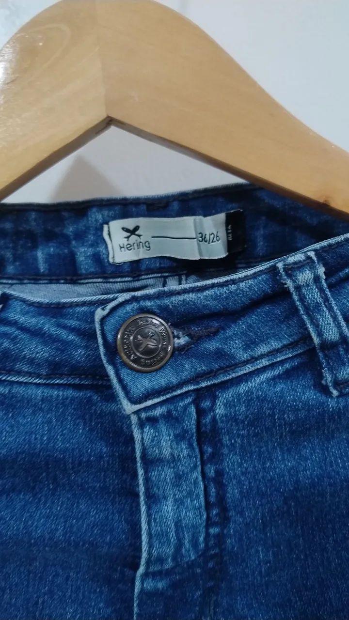 Calça reta Hering 36 - Foto 3