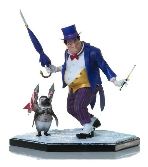 Iron Studios Dc Comics The Penguin Art Scale 1/10 Regular - Pinguim