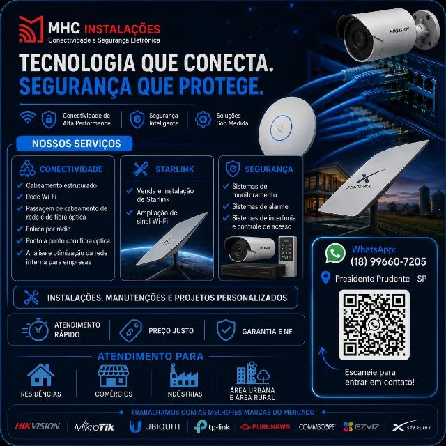  MHC Instalações - Conectividade e Segurança Eletrônica - Foto 2