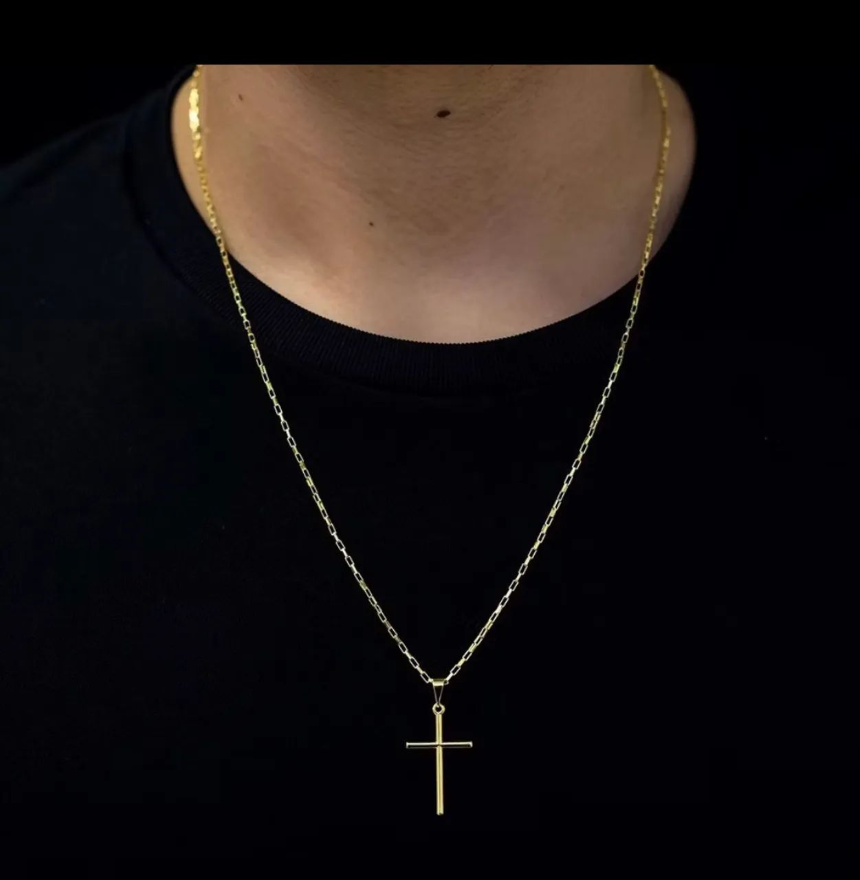 Corrente banhada a ouro 18 k  - Foto 2