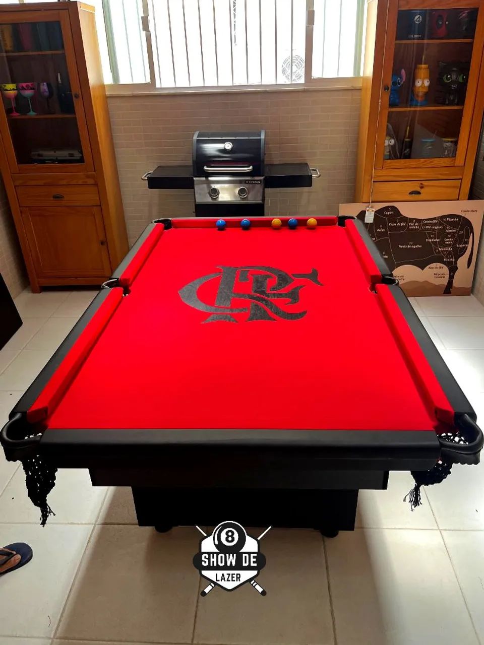 Sinuca Personalizada Super Luxo CRF