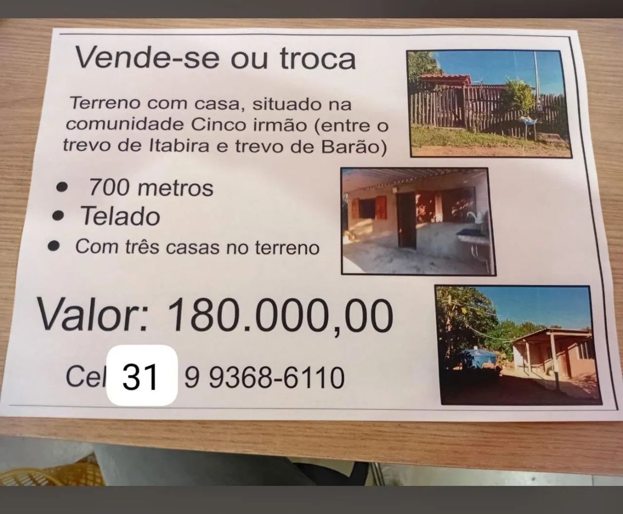 Vende-se ou troca 