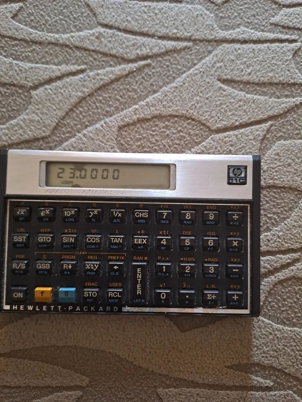 Calculadora hp 11C com Manual