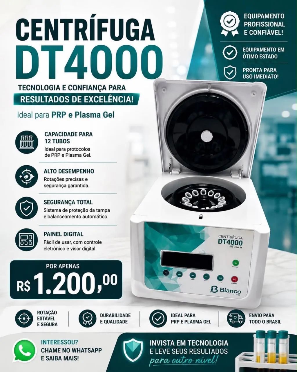 Centrifuga DT 4000 urgente 