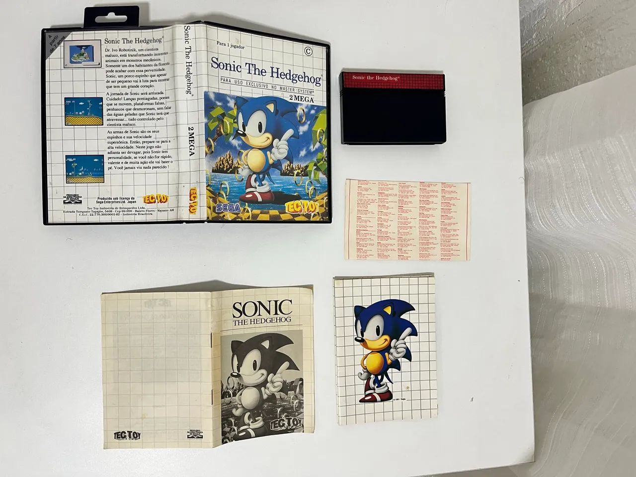 Sonic The Hedgehog- Master System - Foto 3