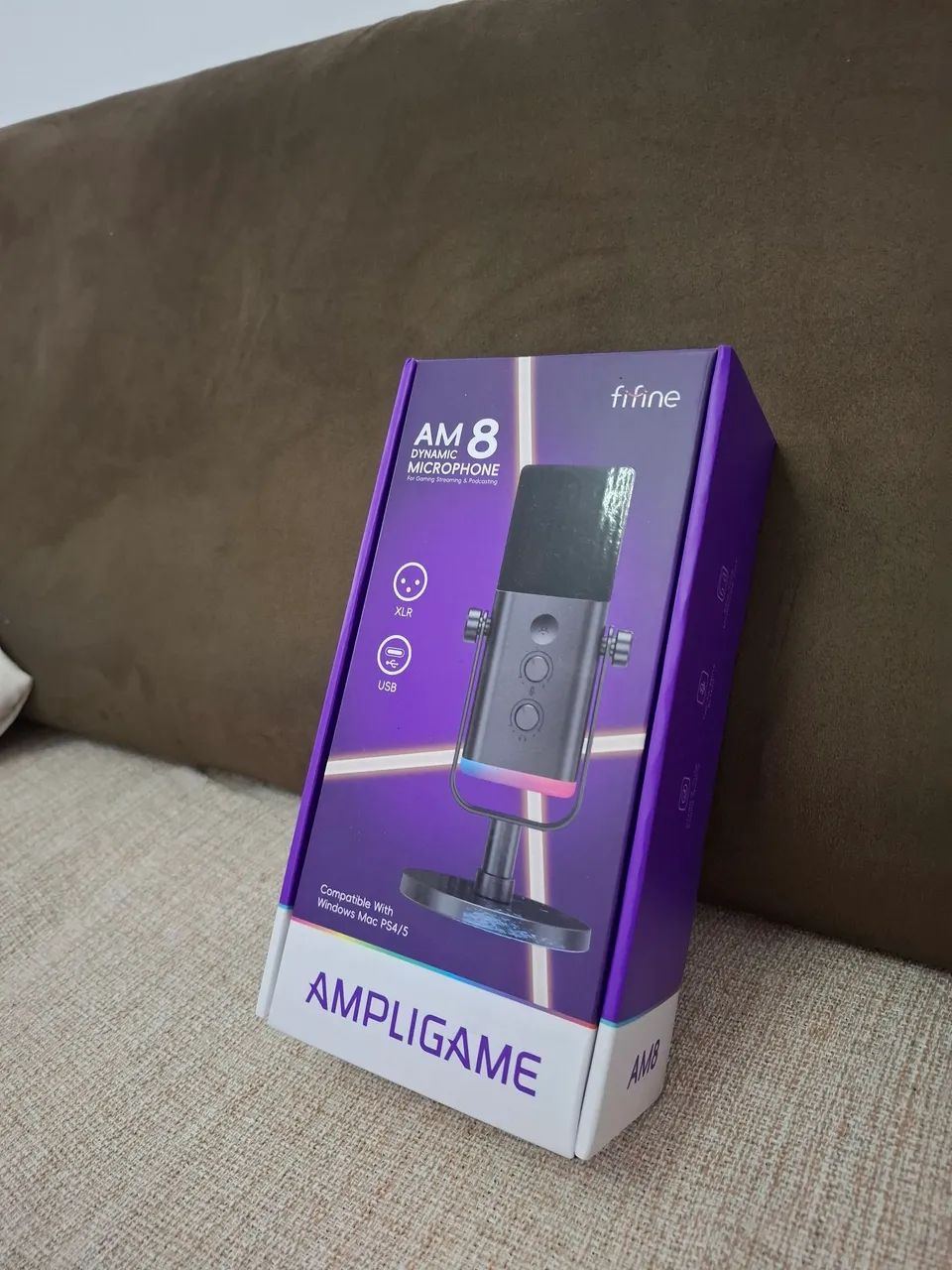 Microfone Fifine AM8 (1 mês de uso)
