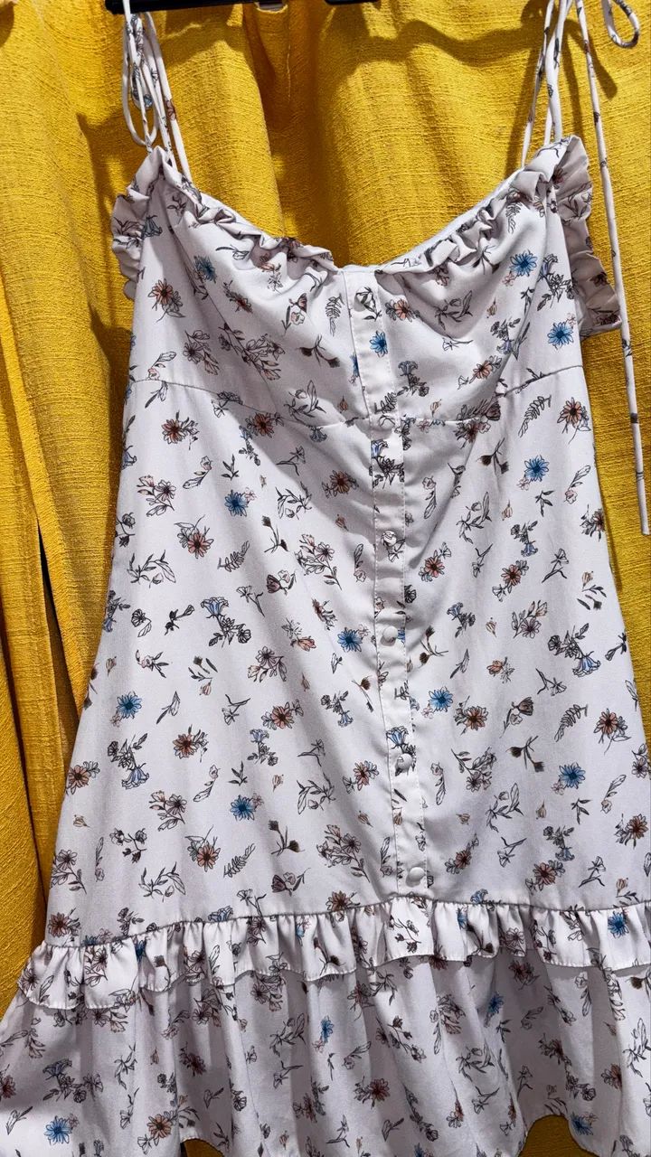 Vestido Colmeia Estampado 