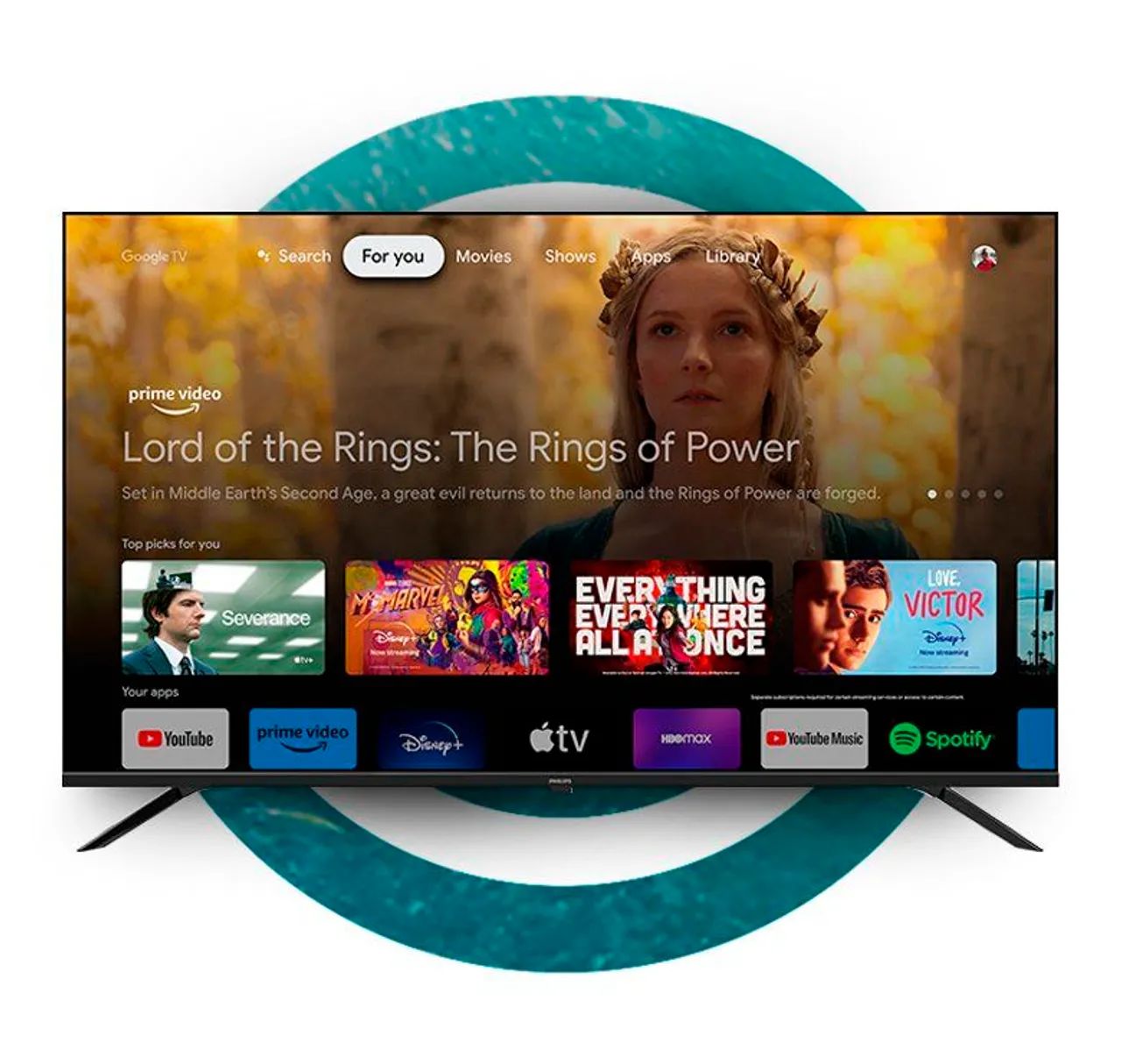 philips smart tv 50 4k uhd  - Foto 2