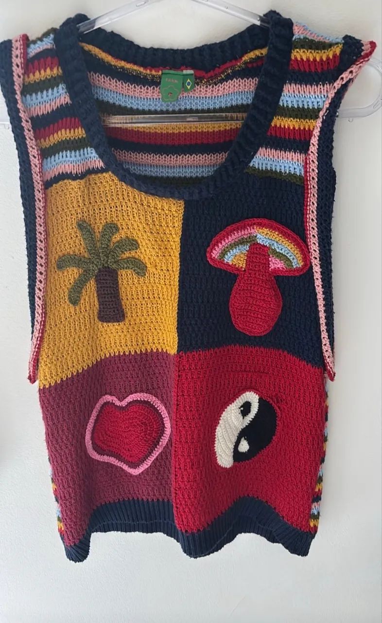 Colete Tricot Farm P  - Foto 2