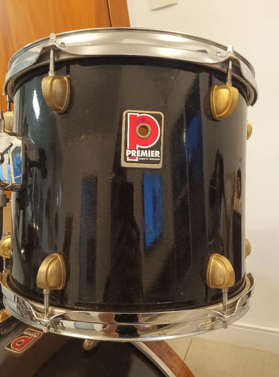 ## RARIDADE ABSOLUTA!! Shell pack de bateria Premier XPK 75th Anniversary, 1997, 13,16,22! - Foto 4