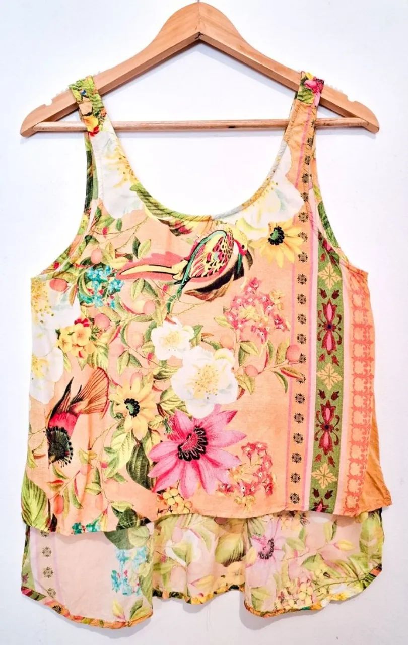 regata blusa estampada farm - Foto 2