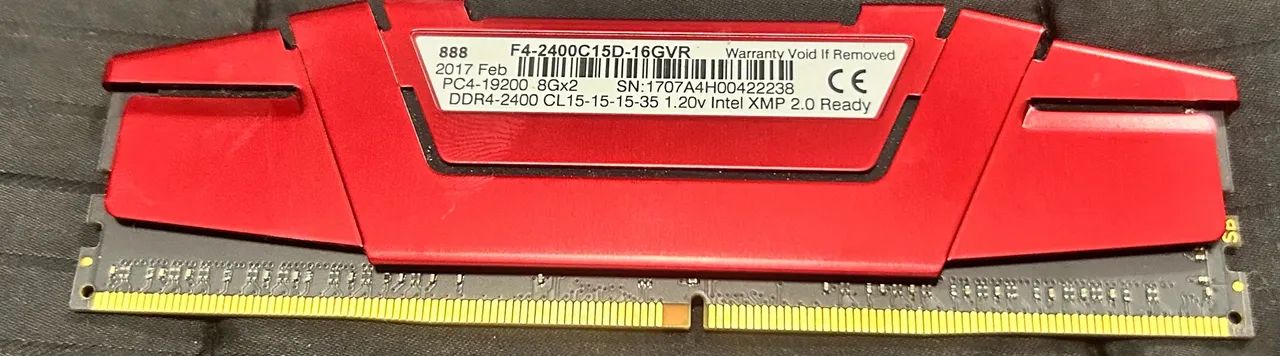 Memória ram GSKILL 16gb (2x8gb) - Foto 3