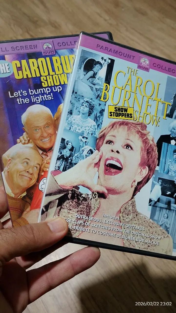 Dvds originais Carol Burnet 