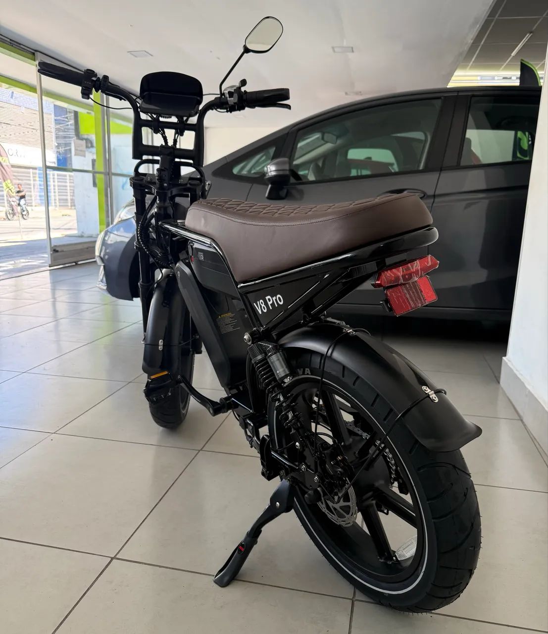 Bicicleta Eletrica V8 Pro S 2026 1000W 2 Baterias (NOVA