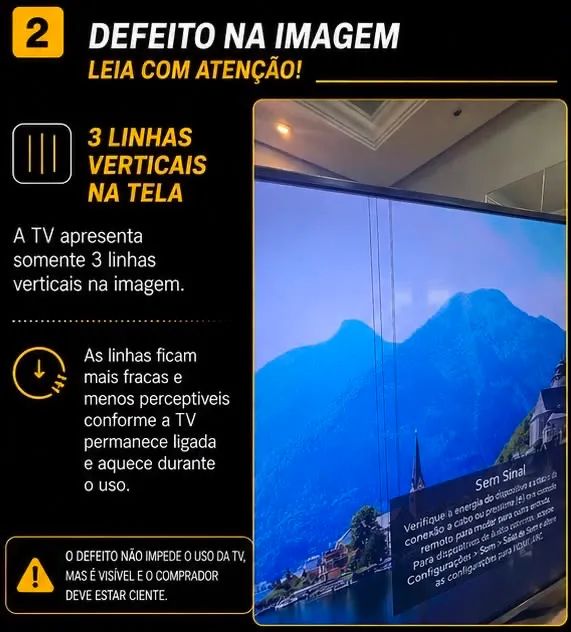 Televisão 55 polegadas - Foto 2