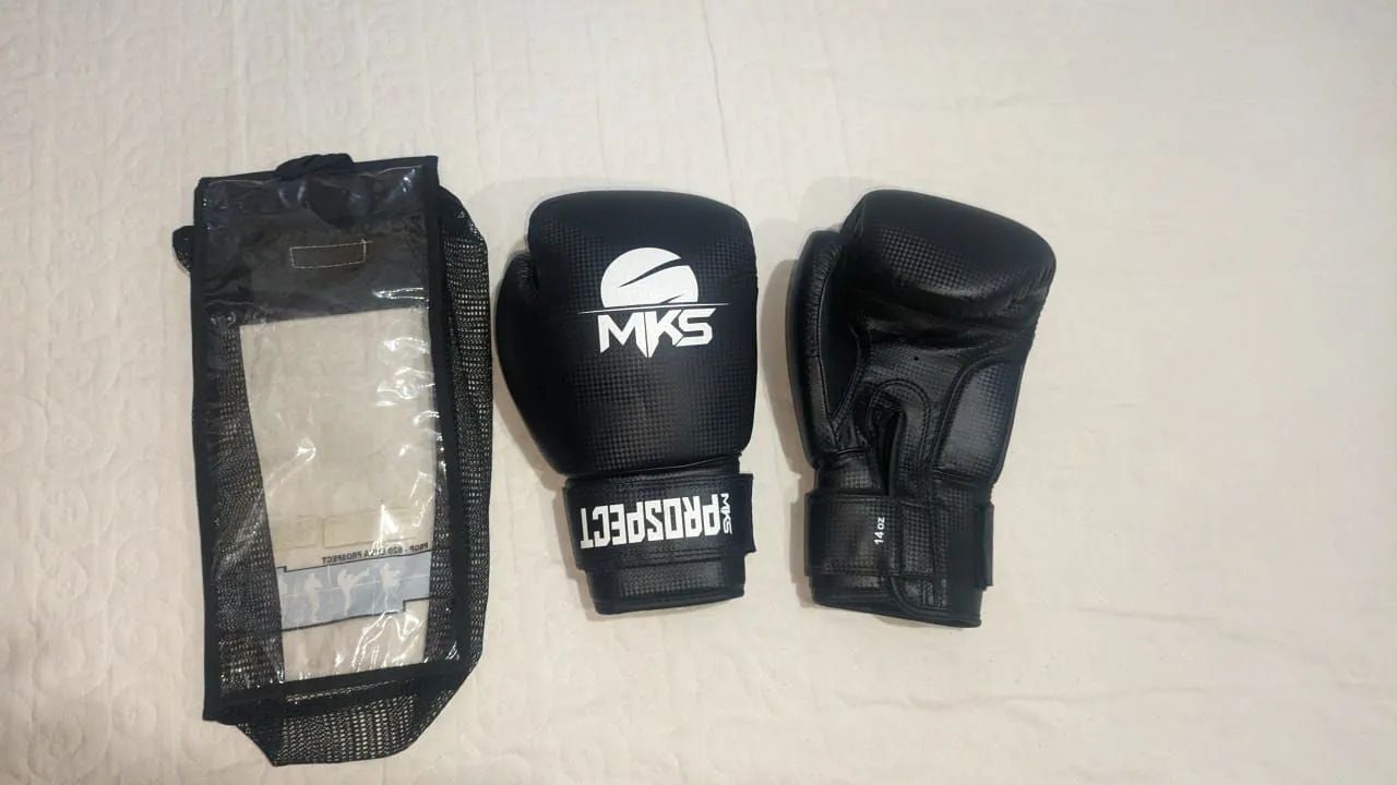 Luva de Boxe MKS Prospect 14 Oz  + Saco