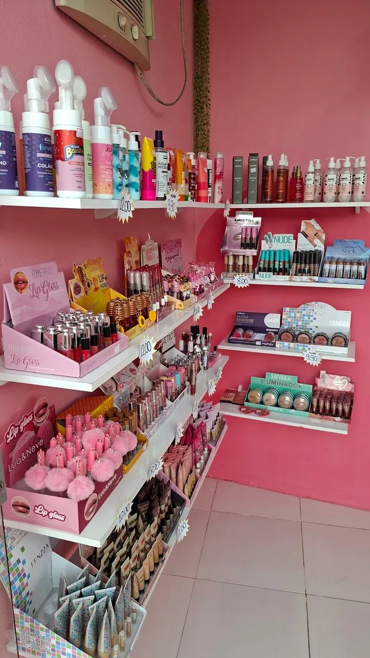 Vendo loja de maquiagem completa 