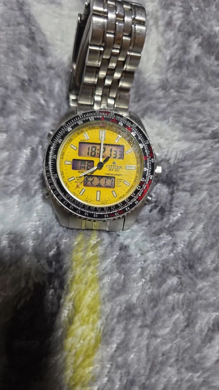 Relogio citizen promaster C460 amarelo - Acessórios - Barra Funda