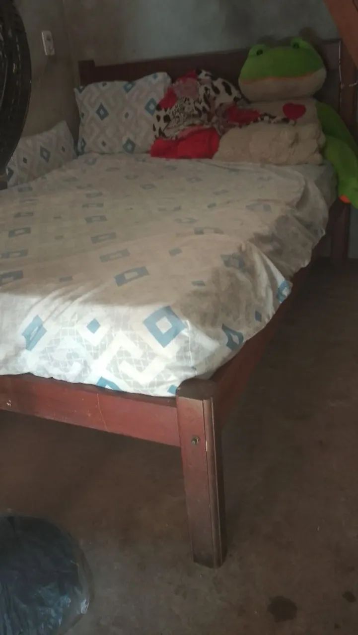 Armaçao e colchão de casal - Foto 2