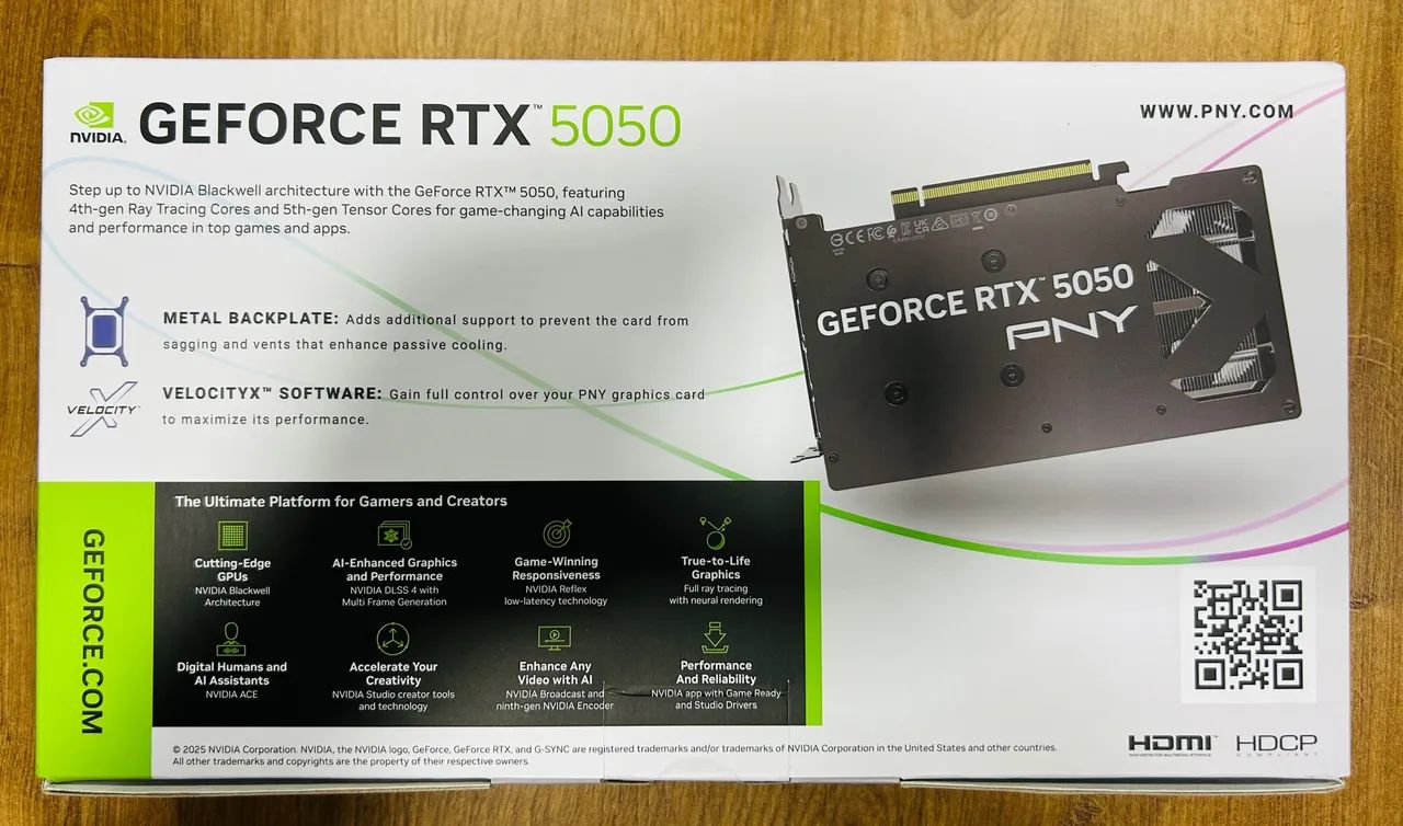 Placa de vídeo PNY RTX 5050 8GB lacrada - Foto 2