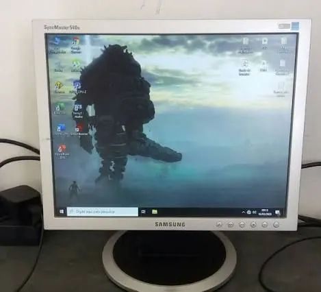 Monitor Samsung 15 polegadas com tomada e cabo vga R$ 150 - Foto 5