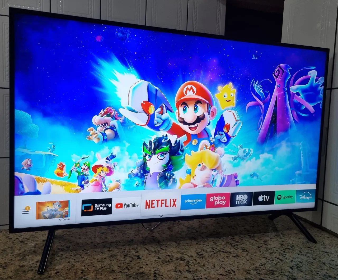Tv Smart 55 polegadas Samsung 4K completa  - Foto 5