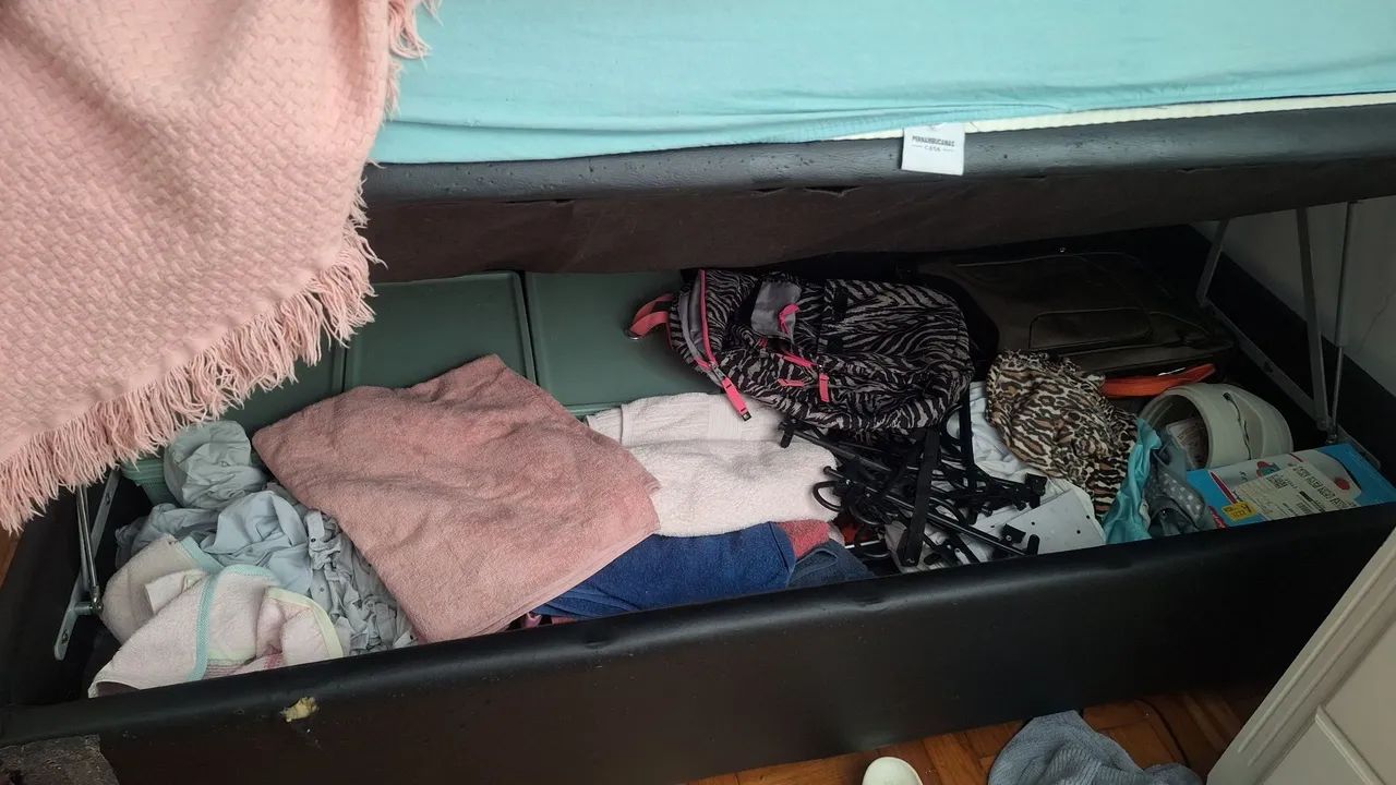 Cama de solteiro com baú - Foto 2