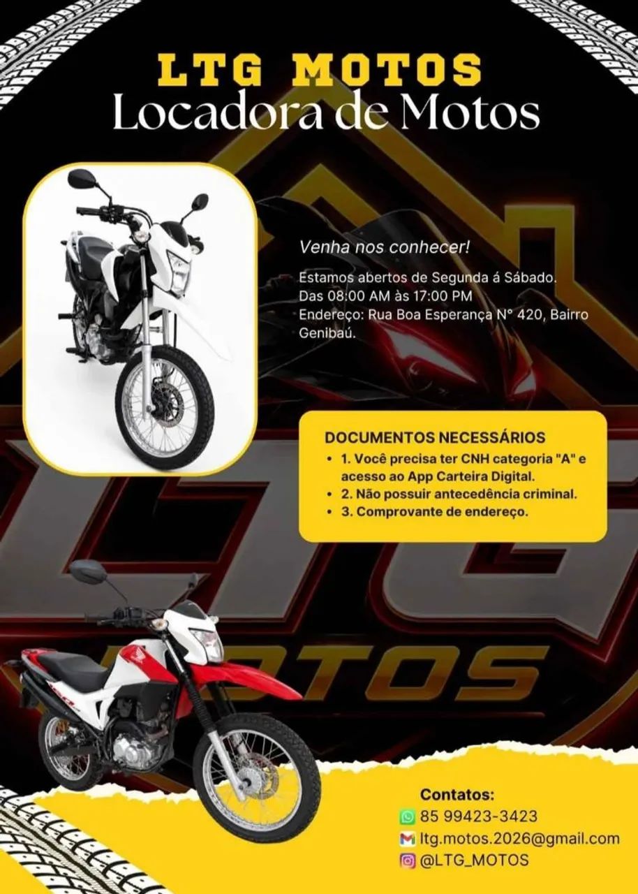 Bros 160 pra @luguel