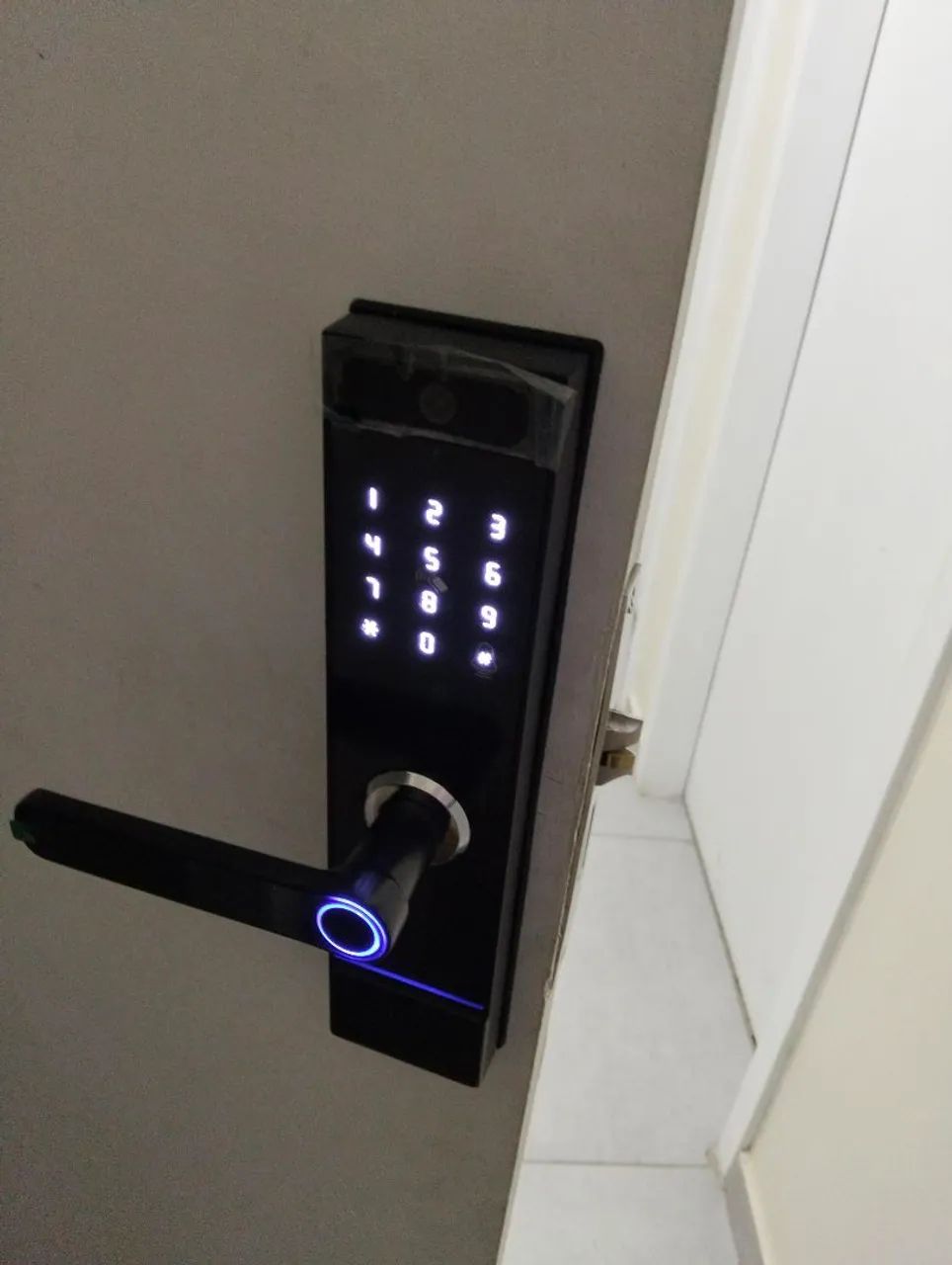 Fechado eletrônica digital instalação apenas 