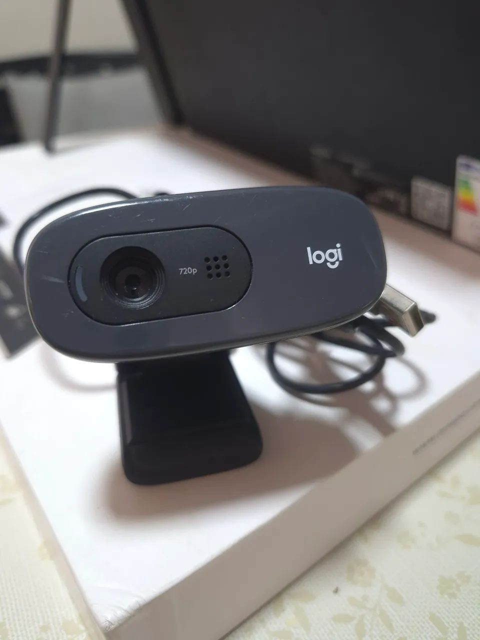 Webcam Logi Logitech C270 720p - Para PC e Notebook - Zoom / Meet