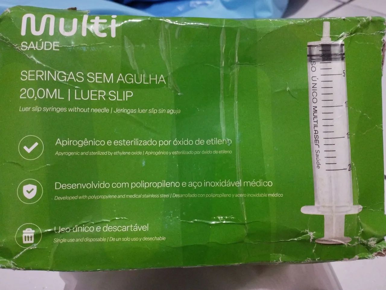 Caixa de seringa 
